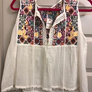 Free People Floral Top